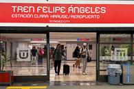 Al día, 5,800 usan Tren Felipe Ángeles para salir o llegar al AIFA Al día, 5,800 usan Tren Felipe Ángeles para salir o llegar al AIFA