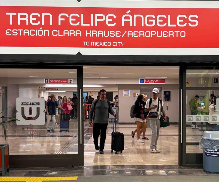 Al día, 5,800 usan Tren Felipe Ángeles para salir o llegar al AIFA Al día, 5,800 usan Tren Felipe Ángeles para salir o llegar al AIFA