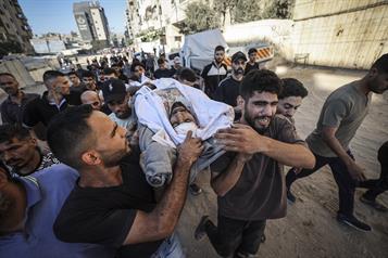 Reportan 11 muertos en Gaza tras nuevos bombardeos israel&iacute;es