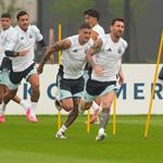 Argentina batall&oacute; para entrenar