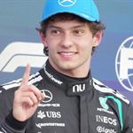 Gana Antonelli en B&eacute;lgica y abandona Checo