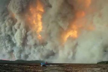Afectan el aire de Estados Unidos los incendios en Canad&aacute;