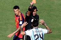 Argentina y España van a tiempos extra; La Albiceleste juega con 10 Argentina y España van a tiempos extra; La Albiceleste juega con 10