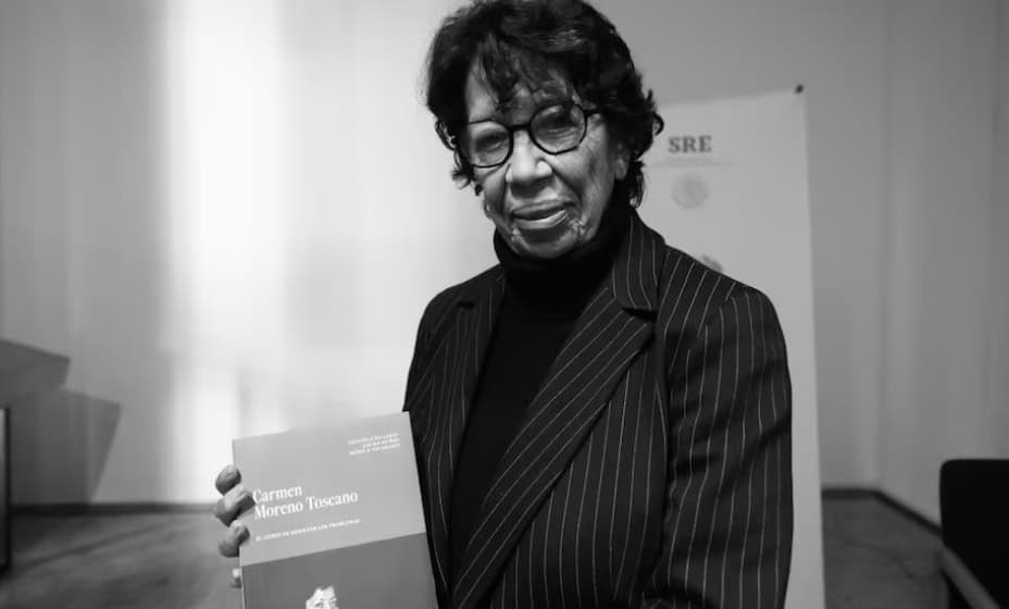 SRE lamenta fallecimiento de Carmen Moreno Toscano SRE lamenta fallecimiento de Carmen Moreno Toscano