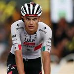 Culmina Del Toro en segundo durante la Etapa 14 del Tour de Francia
