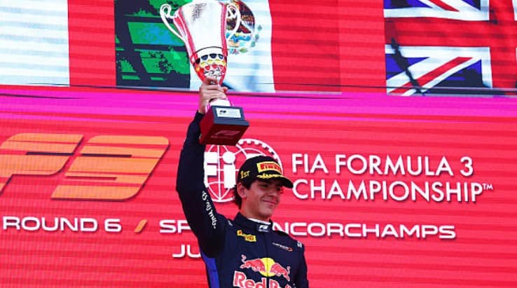 Gana mexicano Rivera GP de Bélgica en F3 Gana mexicano Rivera GP de Bélgica en F3