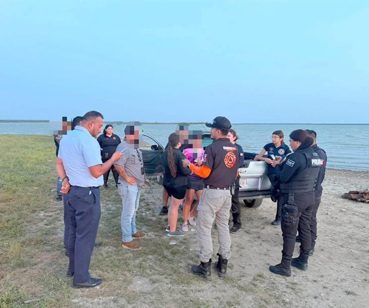 Buscan a hombre tras desaparecer en presa "El Cuchillo" Buscan a hombre tras desaparecer en presa "El Cuchillo"