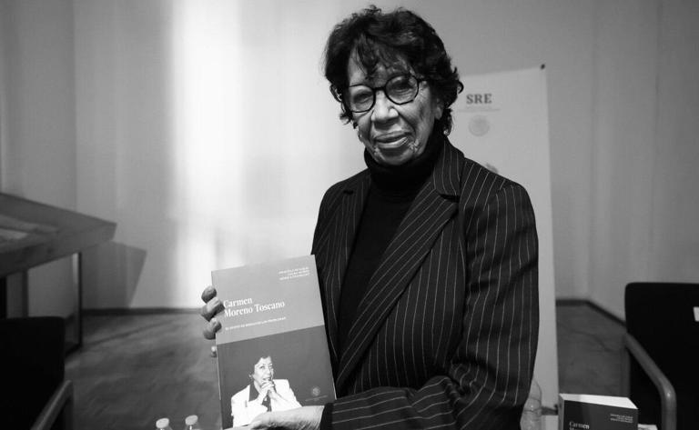 Fallece Carmen Moreno la primera mujer con rango de embajadora Fallece Carmen Moreno la primera mujer con rango de embajadora
