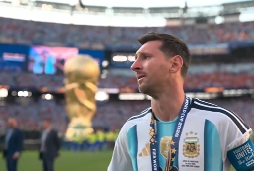 Termina Lionel Messi su historia en mundiales con lágrimas Termina Lionel Messi su historia en mundiales con lágrimas