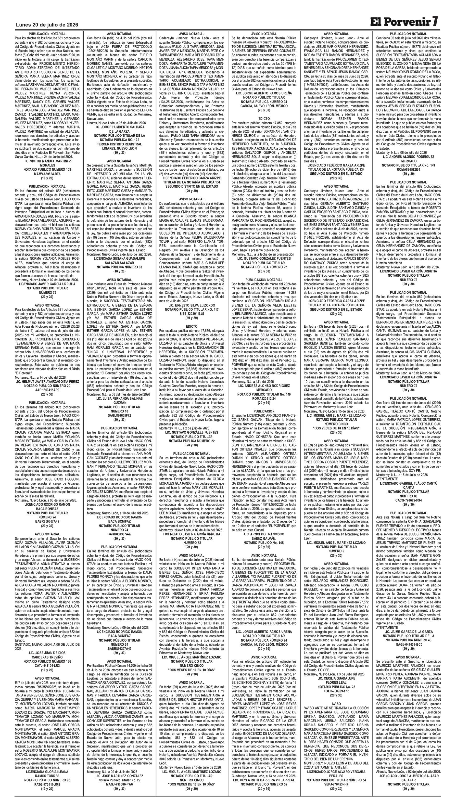 Edictos