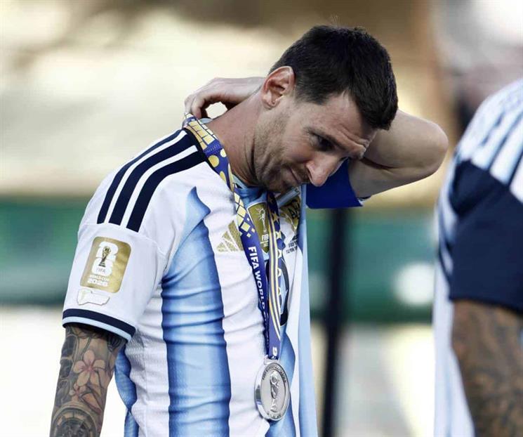 Felicita Messi a España y lamenta la derrota en el Mundial Felicita Messi a España y lamenta la derrota en el Mundial