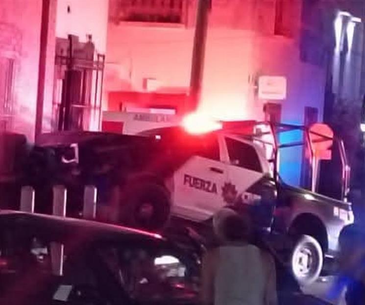 Protagoniza accidente vial patrulla de FC Protagoniza accidente vial patrulla de FC