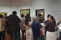 Larga fila para ver por última vez Colección Gelman en MAM Larga fila para ver por última vez Colección Gelman en MAM