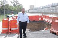 Afecta a Escobedo fugas de aguas negras y obras inconclusas de AyD Afecta a Escobedo fugas de aguas negras y obras inconclusas de AyD
