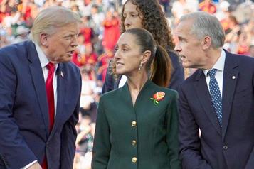Destaca Sheinbaum di&aacute;logo con Trump durante final del Mundial