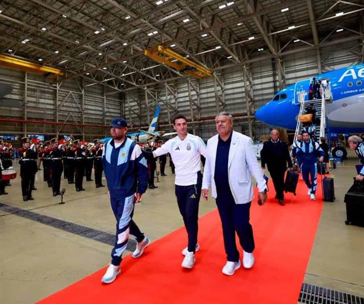 Regresa Argentina a casa sin Messi Regresa Argentina a casa sin Messi