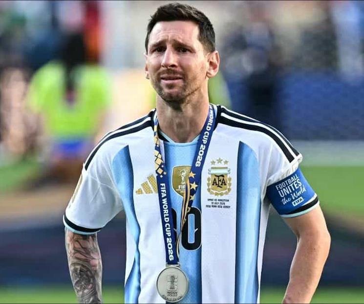 Analiza Lionel Messi continuar en la Selecci&oacute;n de Argentina