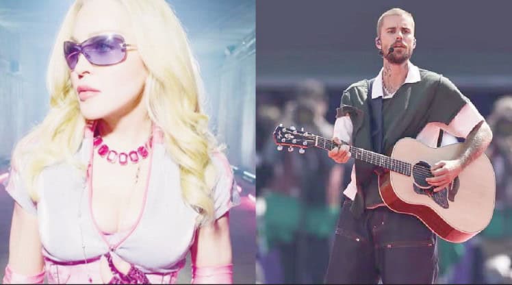 Desata show de mundial tensi&oacute;n entre Madonna y Justin Bieber