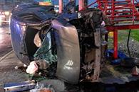 Accidente vial deja un vendedor ambulante sin vida en Apodaca