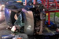 Accidente vial deja un vendedor ambulante sin vida en Apodaca