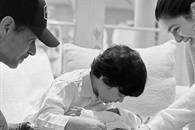 Marc Anthony y Nadia Ferreira anunciaron el nacimiento de su hija
