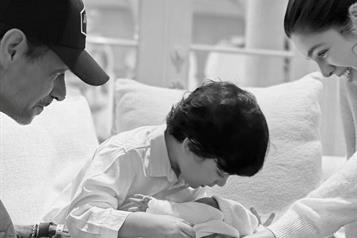 Marc Anthony y Nadia Ferreira anunciaron el nacimiento de su hija