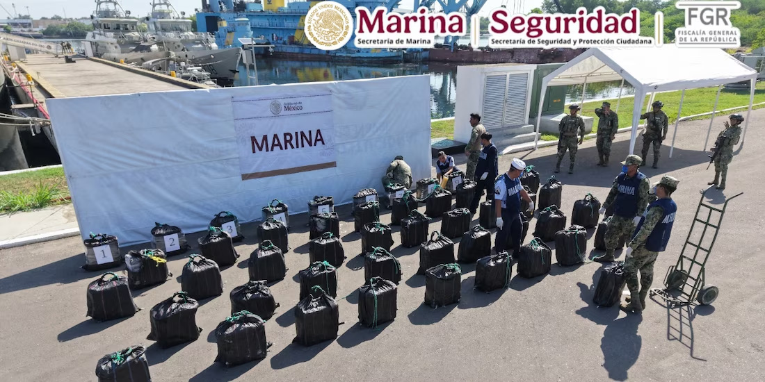 Decomisa Semar coca&iacute;na en Chiapas; detiene a cinco extranjeros