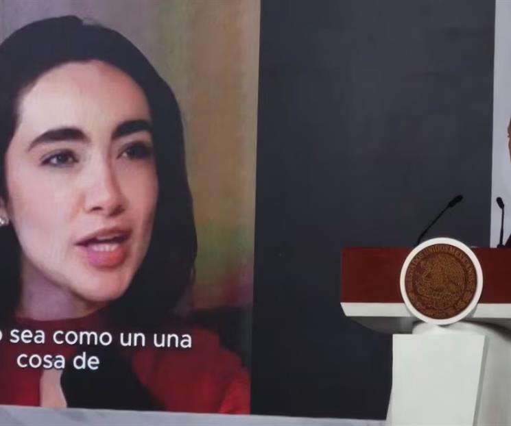 Influencer Nat Torres responde a dichos de Sheinbaum