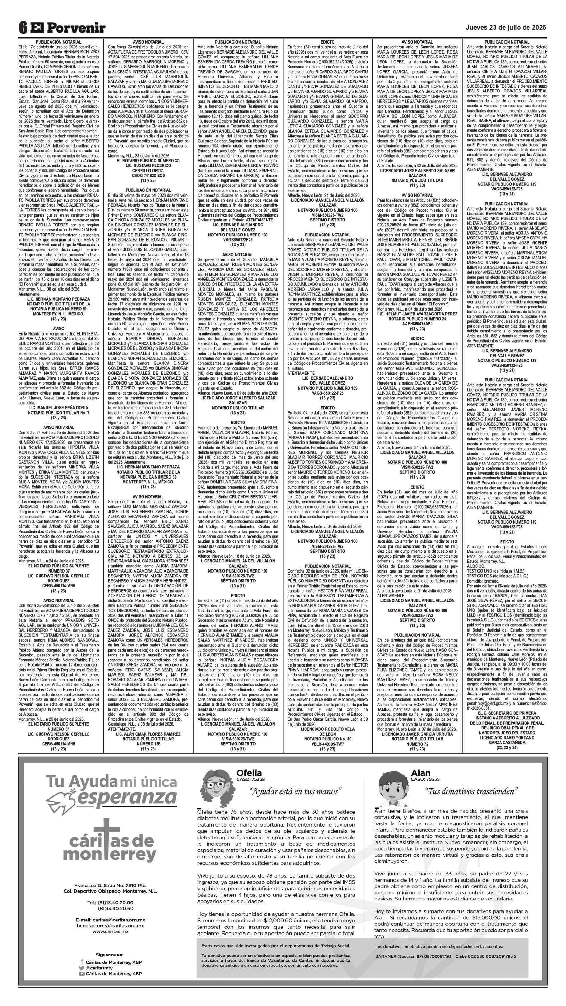 Edictos