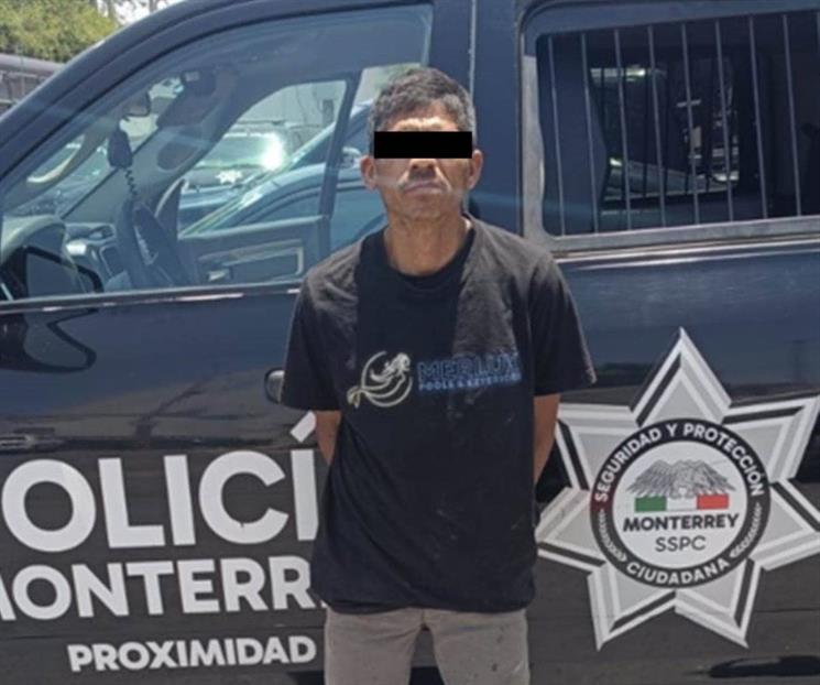 Detienen a hombre tras presunto robo de batería en La Moderna Detienen a hombre tras presunto robo de batería en La Moderna