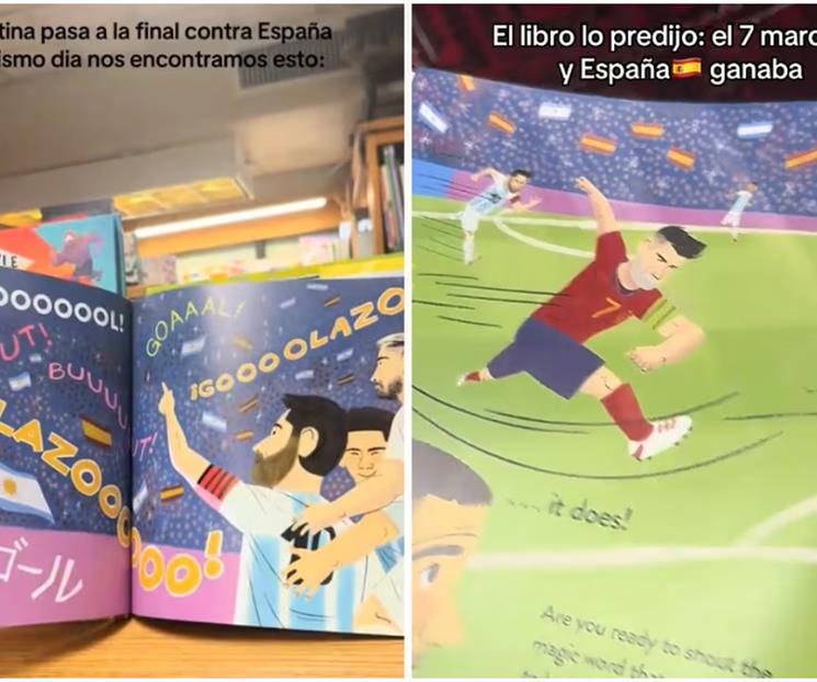 Libro infantil ilustra el final del Mundial 2026 y genera pol&eacute;mica