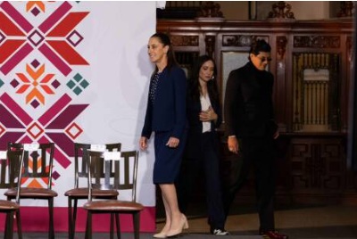Sheinbaum reitera rechazo a series que hacen apolog&iacute;a del narco