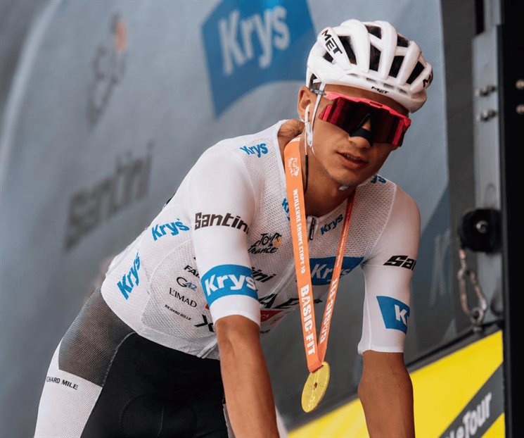 Isaac asegura el tercer lugar del Tour de Francia