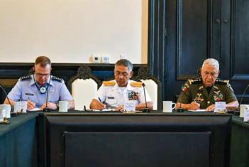 Revisa Comando Norte con Defensa y Marina seguridad