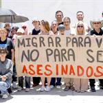Protestan en CDMX contra ICE por muertes de migrantes