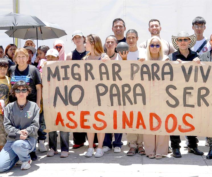 Protestan contra ICE por muertes de migrantes