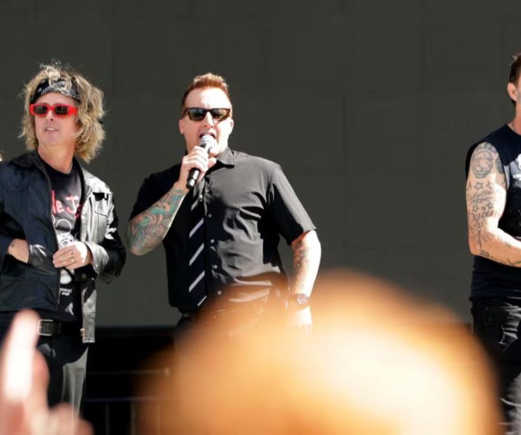 Green Day sorprende la Comic-Con de San Diego con concierto gratuito