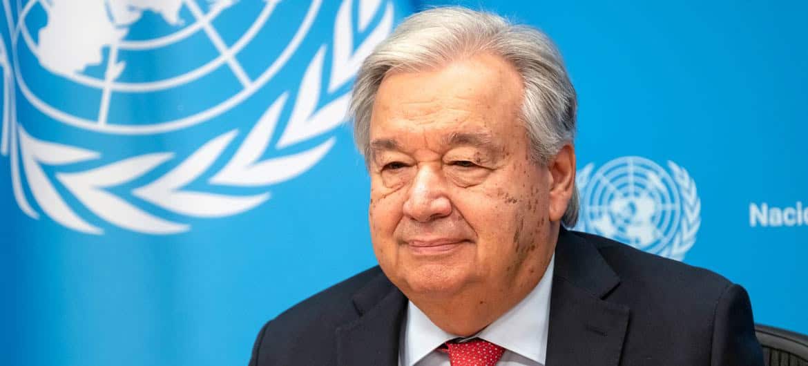 Guterres pide apoyo para Siria