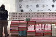 Aseguran más de dos mil perfumes falsos de marcas conocidas Aseguran más de dos mil perfumes falsos de marcas conocidas