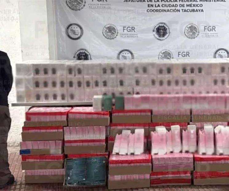 Aseguran más de dos mil perfumes falsos de marcas conocidas Aseguran más de dos mil perfumes falsos de marcas conocidas