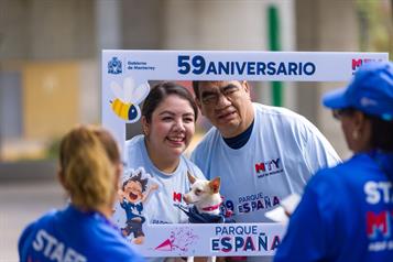 Celebran 59 aniversario del Parque Espa&ntilde;a