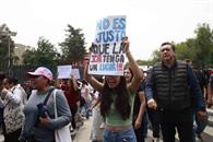 Aspirantes rechazados de la UNAM marchan en CU