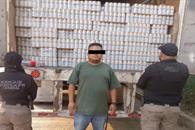 Aseguran 48mil latas de cerveza de presunta procedencia il&iacute;cita