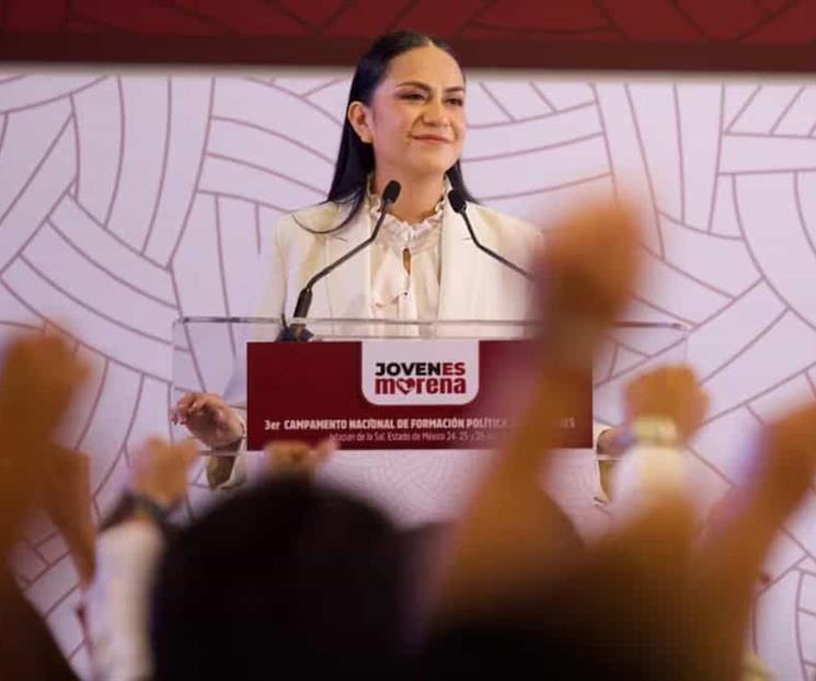 Asiste Montiel formación política durante campamento de Morena Asiste Montiel formación política durante campamento de Morena