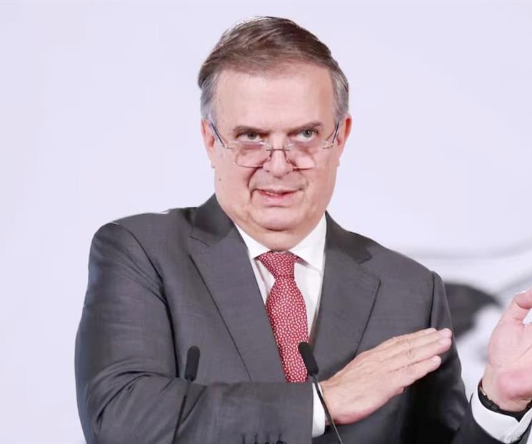 Espera Ebrard nuevos aranceles  de EU para M&eacute;xico en agosto