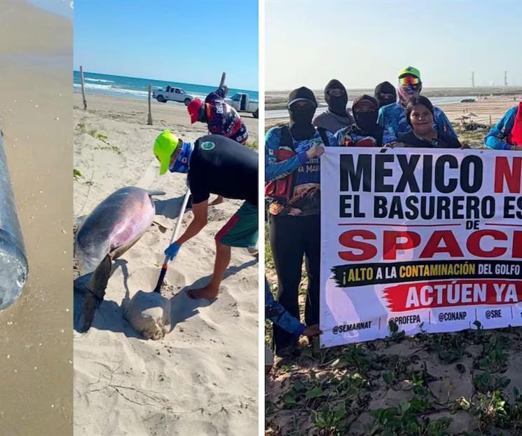 Desechos de SpaceX llegan a playas nacionales